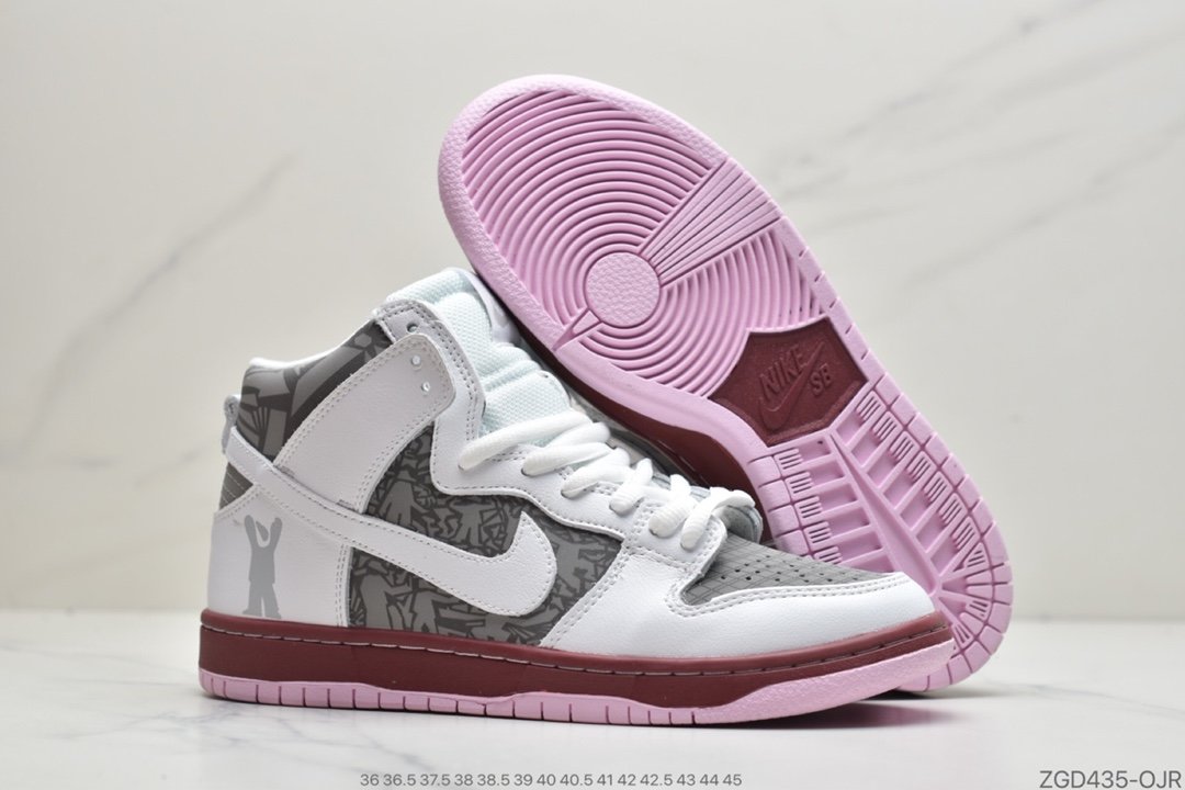 高帮, 耐克SB, 板鞋, 休闲板鞋, Zoom Air, Zoom, Nike Dunk, Dunk - 耐克SB Zoom Air Nike Dunk SB 高帮休闲板鞋ID:ZGD435-OJR