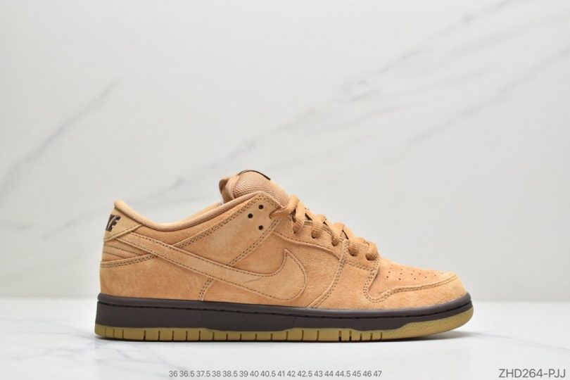 扣篮系列, Wheat Mocha, SB Dunk Low Pro, SB Dunk Low, Nike SB Dunk Low, Nike SB Dunk, Dunk Low, Dunk - 全新小麦配色 耐克Nike SB Dunk Low Pro"Wheat Mocha"扣篮系列低帮休闲运动滑板板鞋