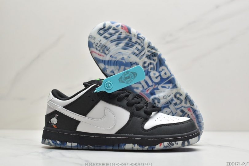 运动板鞋, 熊猫, 板鞋, Pigeon, Nike SB Dunk Low, Nike SB Dunk, Dunk Low, Dunk - 耐克Jeff Staple x Nike SB Dunk Low "Pigeon" 3.0“黑白熊猫鸽子”低帮经典百搭休闲运动板鞋