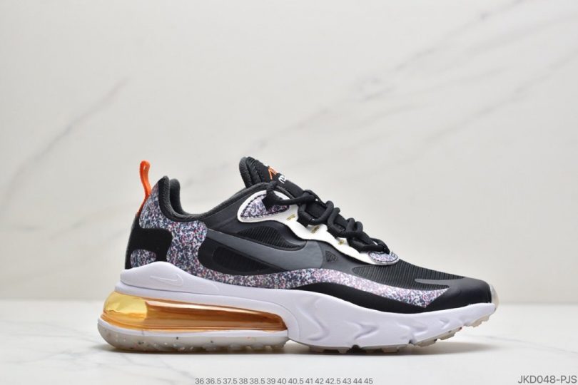 跑鞋, React, Nike Air Max 270, Nike Air Max, Nike Air, Max 270, Air Max 270 React, Air Max - 耐克Nike Air Max 270 React SE"Light Orewood Brown"270瑞亚赛车系列后半掌气垫百搭运动慢跑鞋ID：JKD048-PJS