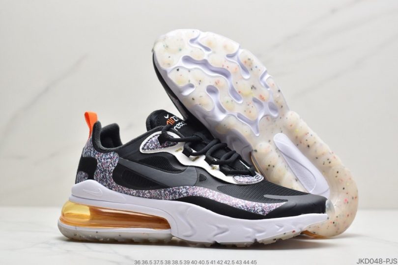 跑鞋, React, Nike Air Max 270, Nike Air Max, Nike Air, Max 270, Air Max 270 React, Air Max - 耐克Nike Air Max 270 React SE"Light Orewood Brown"270瑞亚赛车系列后半掌气垫百搭运动慢跑鞋ID：JKD048-PJS