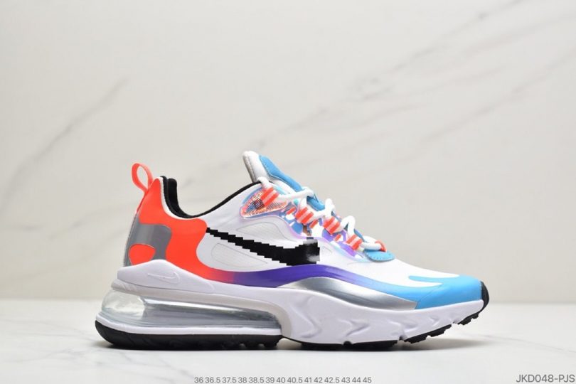 跑鞋, React, Nike Air Max 270, Nike Air Max, Nike Air, Max 270, Air Max 270 React, Air Max - 耐克Nike Air Max 270 React SE"Light Orewood Brown"270瑞亚赛车系列后半掌气垫百搭运动慢跑鞋ID：JKD048-PJS