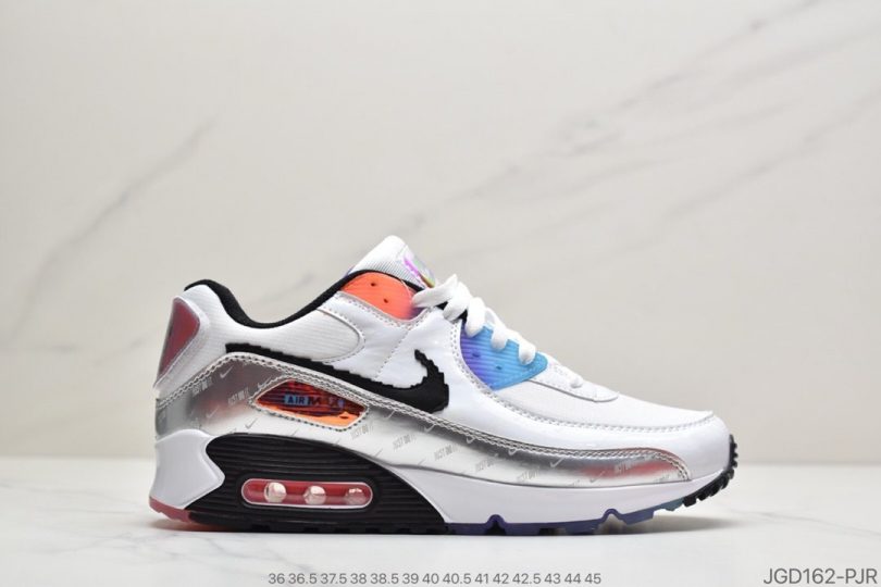 跑鞋, Swoosh, Nike Air Max 90, Nike Air Max, Nike Air, Have A Good Game, Good Game, Air Max - 耐克Nike Air Max 90"Have A Good Game“白银LOL电玩像钩素子”"复古气垫搭百休闲运动慢跑鞋ID：JGD162-PJR