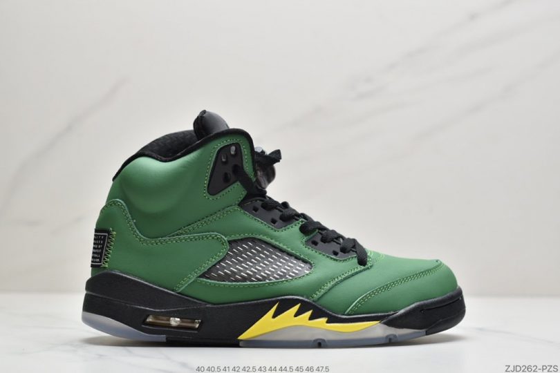 篮球鞋, 实战篮球鞋, Jordan 5, Jordan, AJ 5, Air Jordan 5, Air Jordan - Air Jordan 5 “Island Green”3M雪豹 AJ 5中帮实战篮球鞋