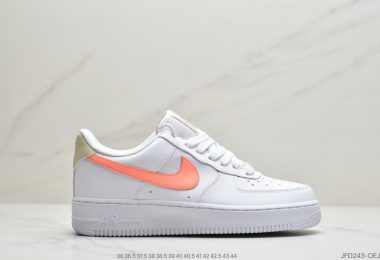 Wmns Air Force 1 ‘O7 ‘White Atomic Pink’ 桃子空军一号低帮板鞋