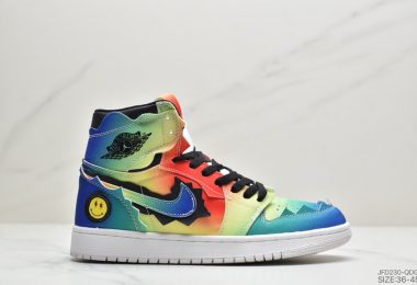 乔丹 Air Jordan 1 mid J Balvin 美国雷鬼歌手AJ1中帮实战篮球鞋