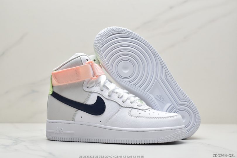 高帮, 运动板鞋, 空军一号, 梦巴黎, 板鞋, Nike Air Force 1, Nike Air, Air Force 1 - 耐克Nike Air Force 1 Mid “梦巴黎高帮” 白 淡粉空军一号运动板鞋