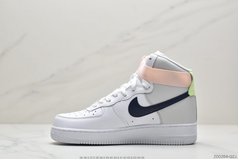 高帮, 运动板鞋, 空军一号, 梦巴黎, 板鞋, Nike Air Force 1, Nike Air, Air Force 1 - 耐克Nike Air Force 1 Mid “梦巴黎高帮” 白 淡粉空军一号运动板鞋