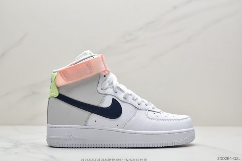 高帮, 运动板鞋, 空军一号, 梦巴黎, 板鞋, Nike Air Force 1, Nike Air, Air Force 1 - 耐克Nike Air Force 1 Mid “梦巴黎高帮” 白 淡粉空军一号运动板鞋