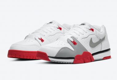 Nike Air Cross Trainer Low Low“ Bright Crimson”的官方照片