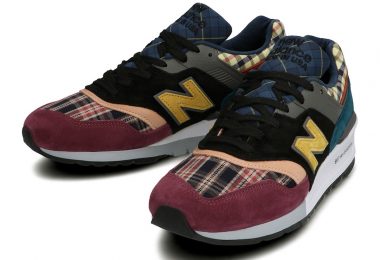 New Balance 997覆盖格子图案