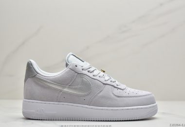 耐克Nike Air Force 1 Low 空军一号 “白红勾金标”