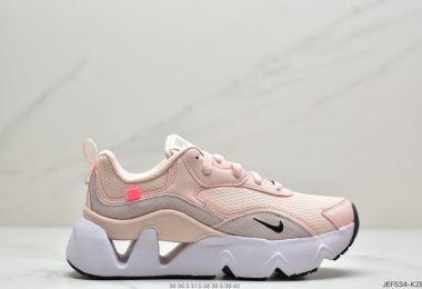 耐克NIKE Wmns RYZ 365″White/Pink/Orange”新款增高镂空中底运动休闲生活慢跑鞋