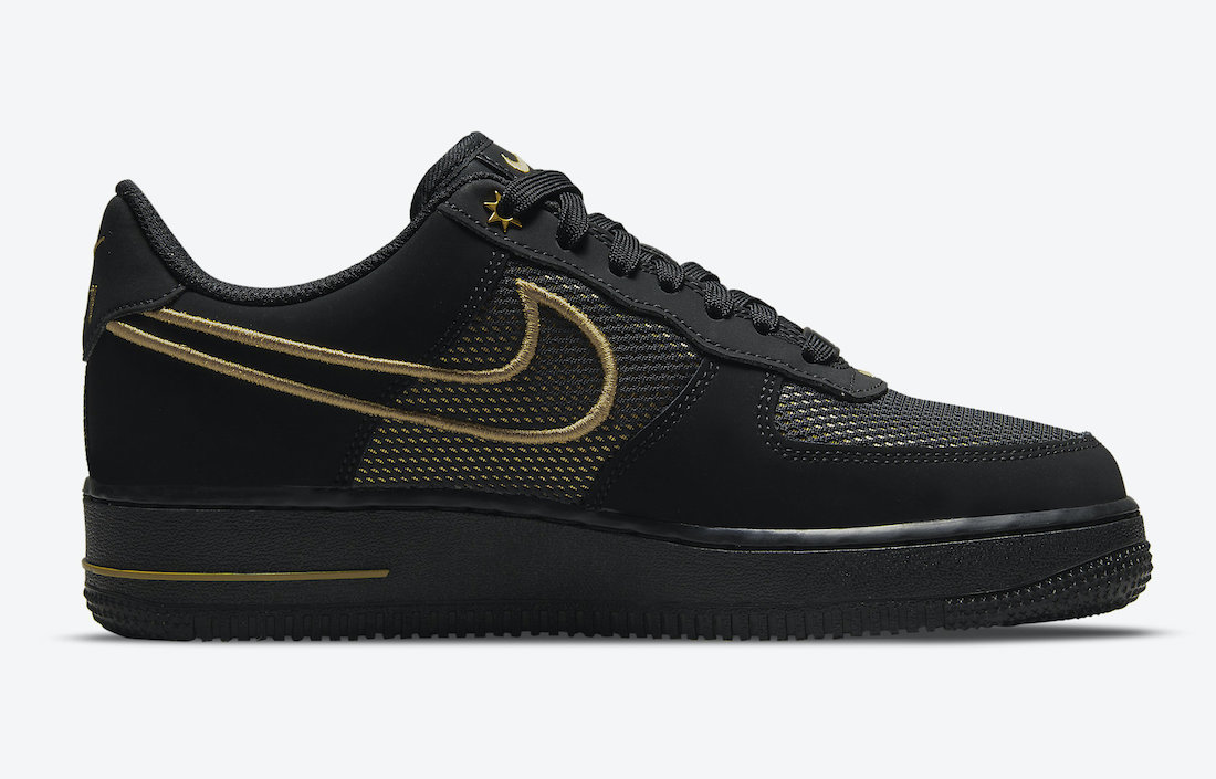 耐克 Air Force 1 Low Legendary Black Gold DM8077-001 发布日期