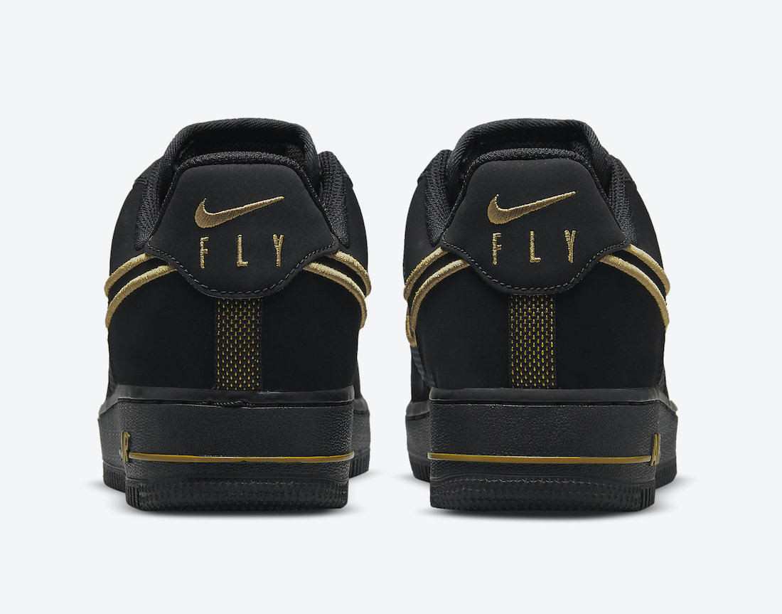 耐克 Air Force 1 Low Legendary Black Gold DM8077-001 发布日期