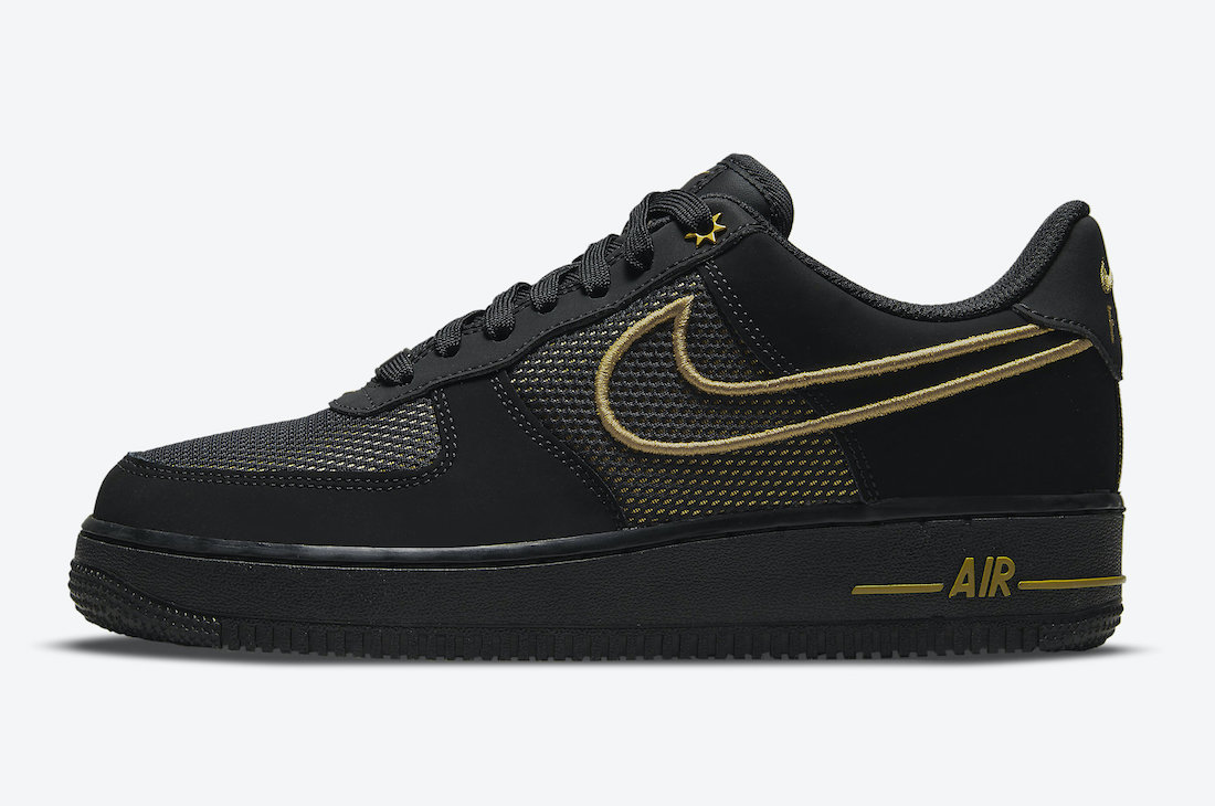 耐克 Air Force 1 Low Legendary Black Gold DM8077-001 发布日期