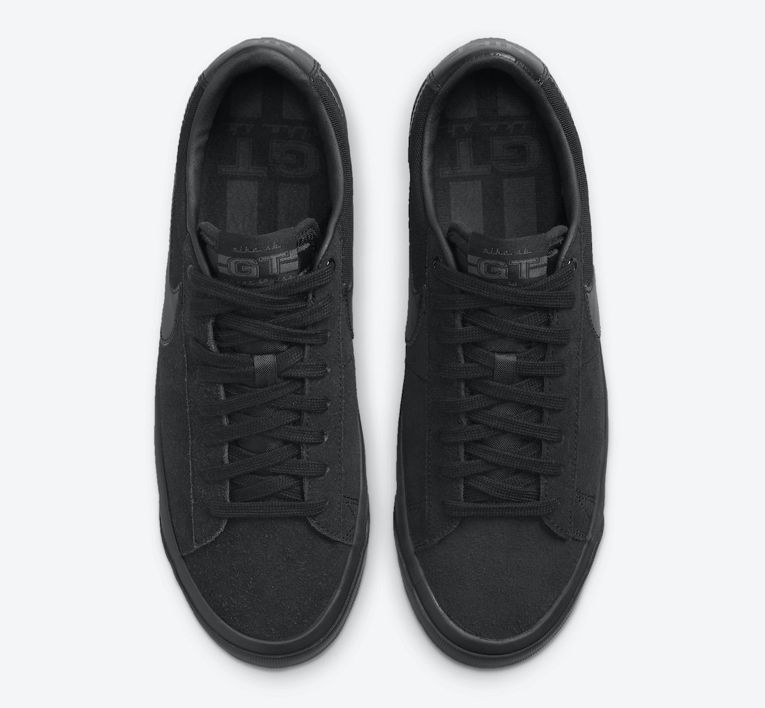 Nike SB Blazer Low GT Black Anthracite DC7695-003 发布日期