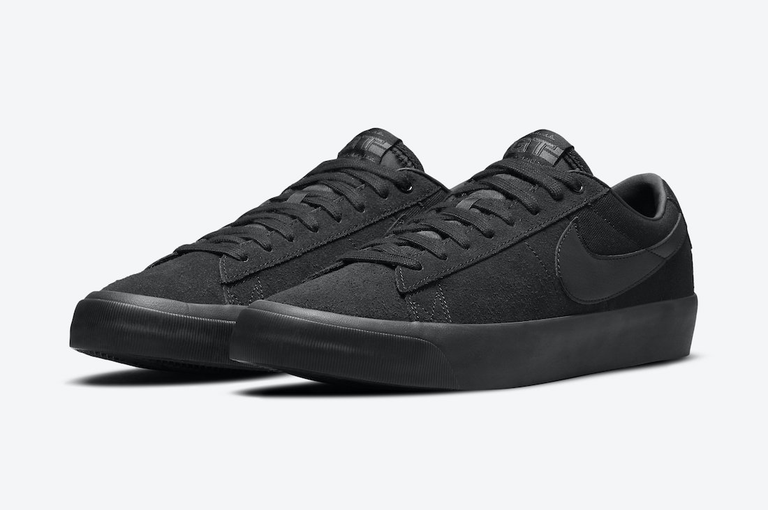 Nike SB Blazer Low GT Black Anthracite DC7695-003 发布日期