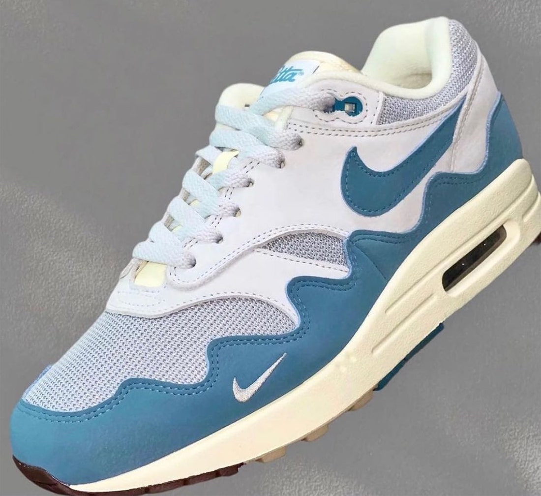 Patta Nike Air Max 1 Noise Aqua 发布日期