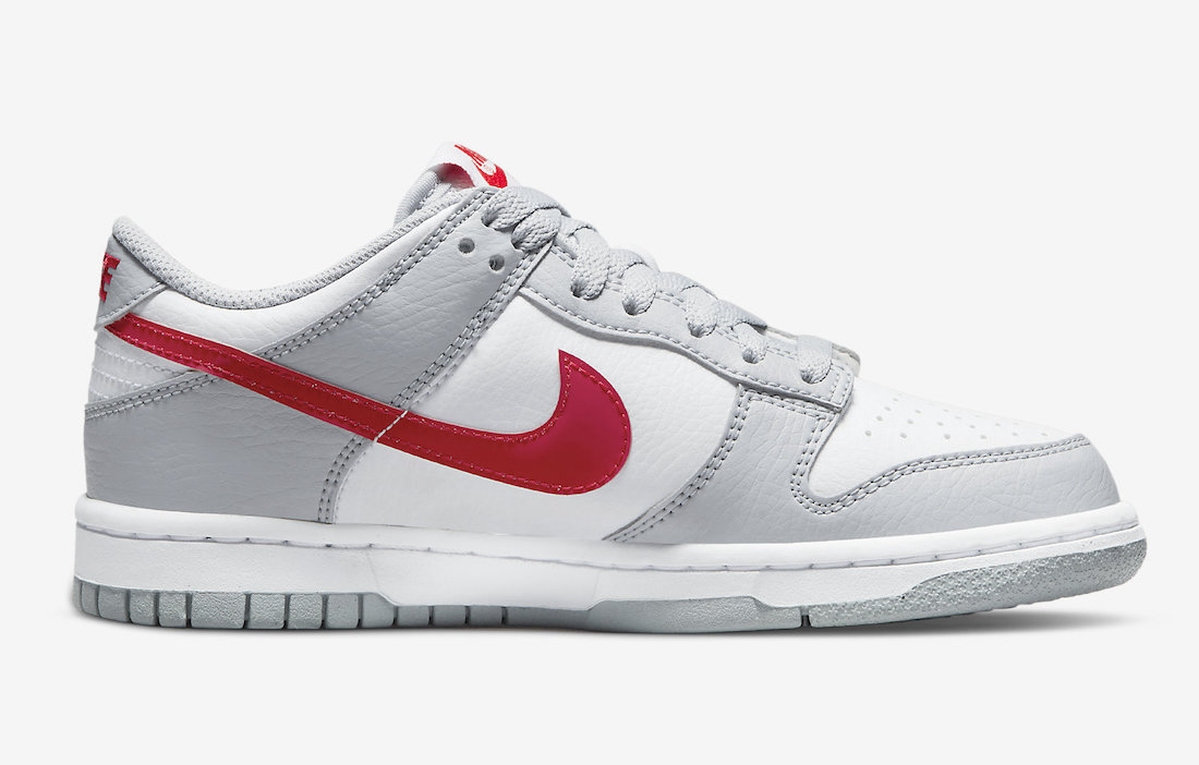 Nike Dunk Low GS白灰红DV7149-001发布日期