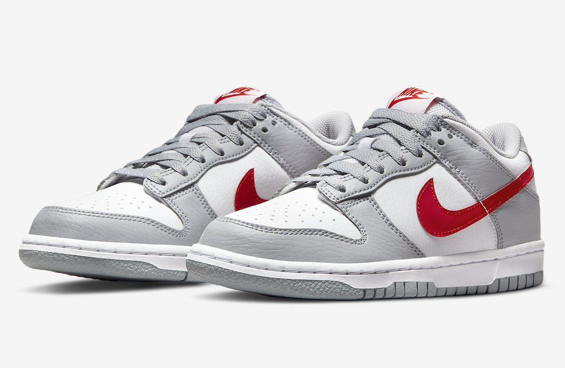 Nike Dunk Low GS白灰红DV7149-001发布日期