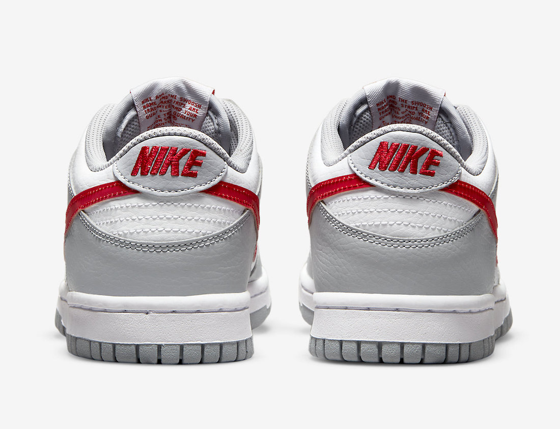 Nike Dunk Low GS白灰红DV7149-001发布日期