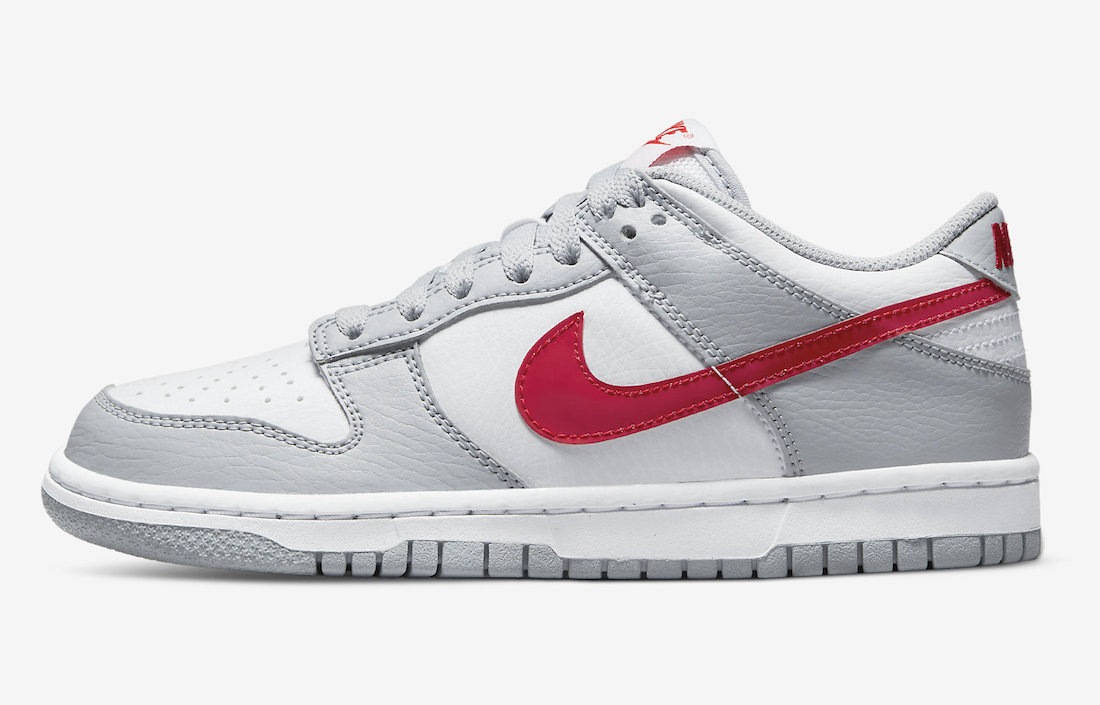 Nike Dunk Low GS白灰红DV7149-001发布日期