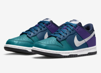 耐克Dunk Low GS “Bright Spruce Marina “的官方照片