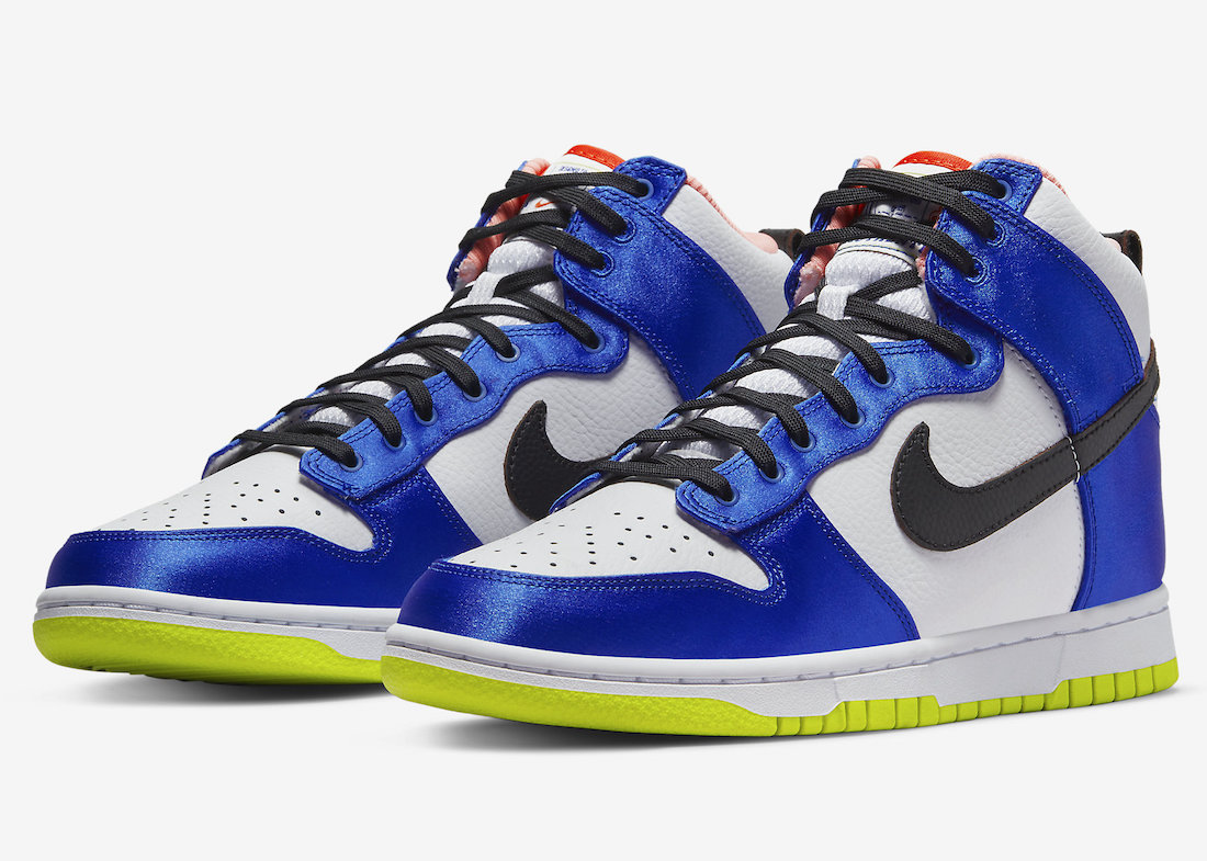 Nike Dunk High Blue Satin DV2185-100 Release Date