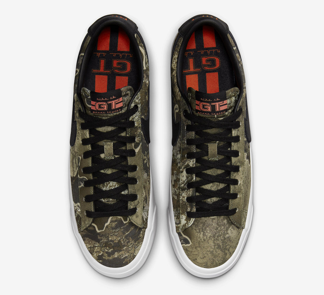 Nike SB Blazer Low GT Camo DO9398-002 Release Date