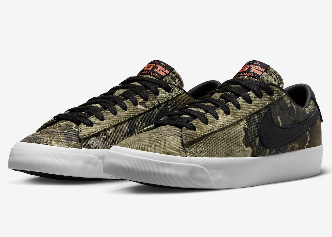 Nike SB Blazer Low GT Camo DO9398-002 Release Date