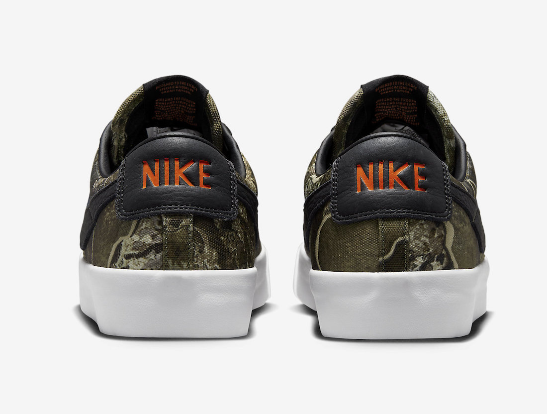 Nike SB Blazer Low GT Camo DO9398-002 Release Date