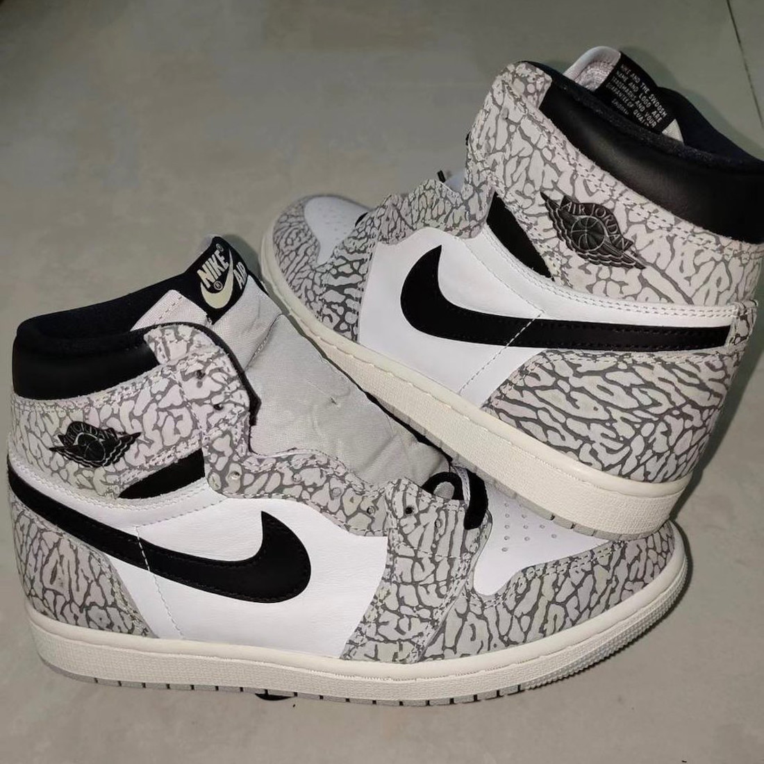 Air Jordan 1 White Cement DZ5485-052 Release Date