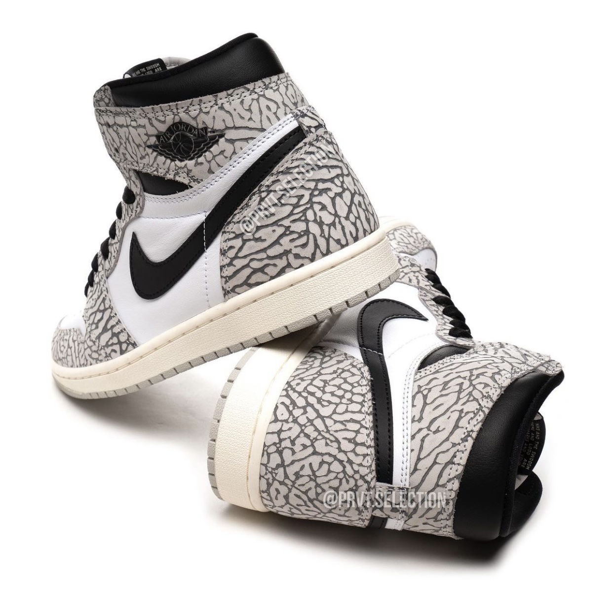 Air Jordan 1 White Cement Elephant DZ5485-052 Release Date