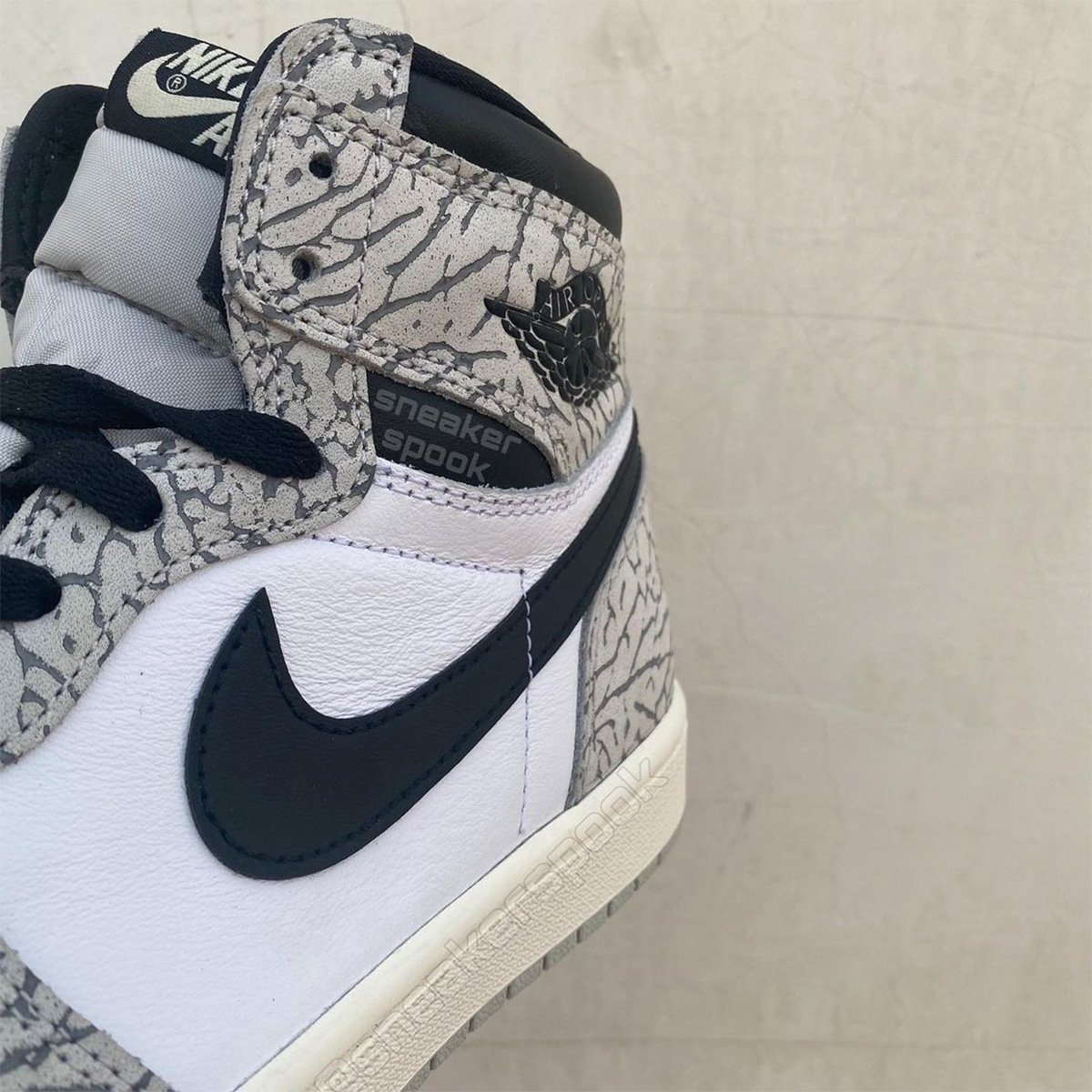 Air Jordan 1 White Cement Elephant Print DZ5485-052 Release Date