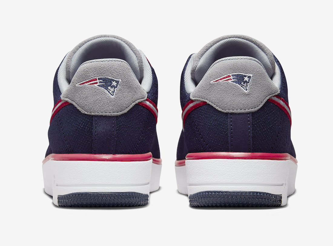 Nike Air Force 1 Flyknit New England Patriots Robert Kraft FD0495-400 Release Date