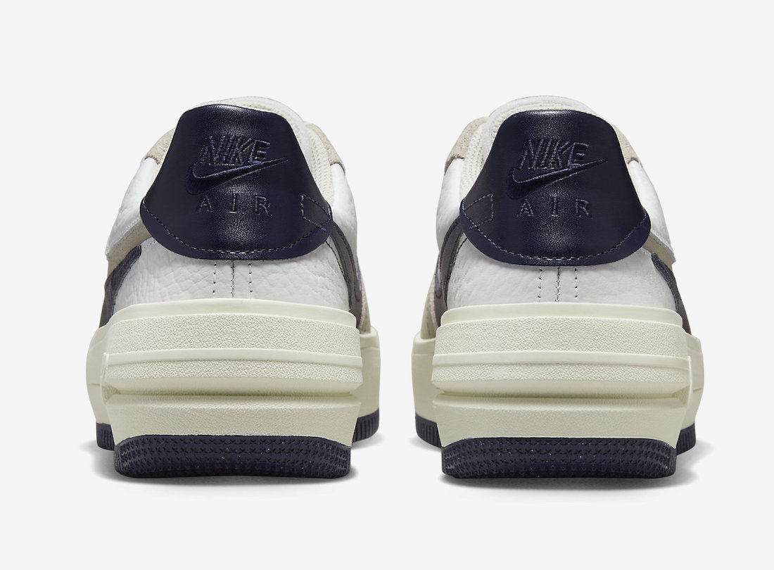 Nike Air Force 1 PLT.AF.ORM White Navy FB8481-100 Release Date