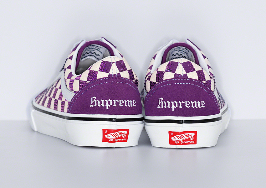 Supreme Swarovski Vans Old Skool Release Date