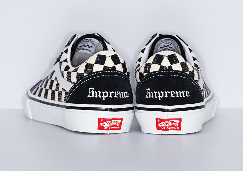 Supreme Swarovski Vans Old Skool Release Date