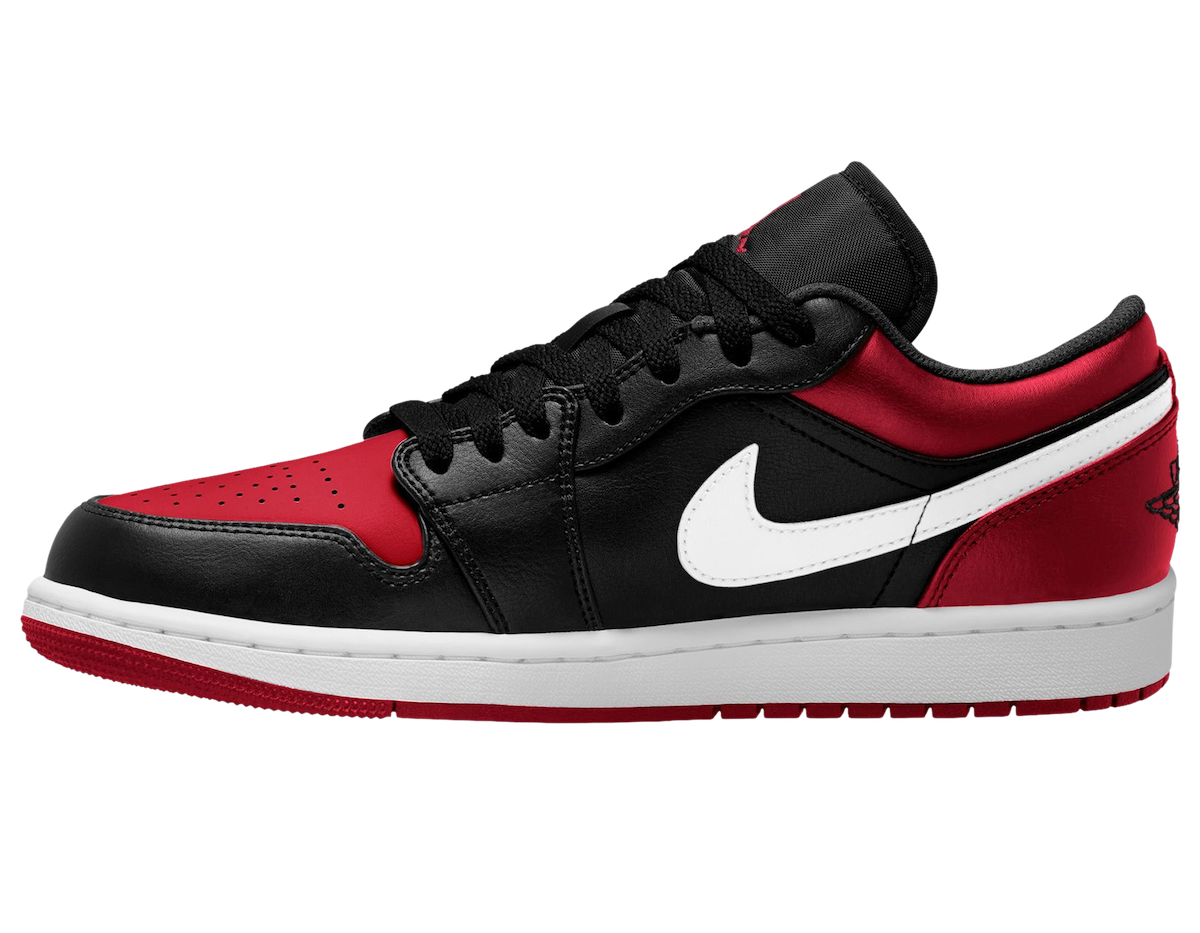 Air Jordan 1 Low Alternate Bred Toe 553558-066 Release Date Lateral