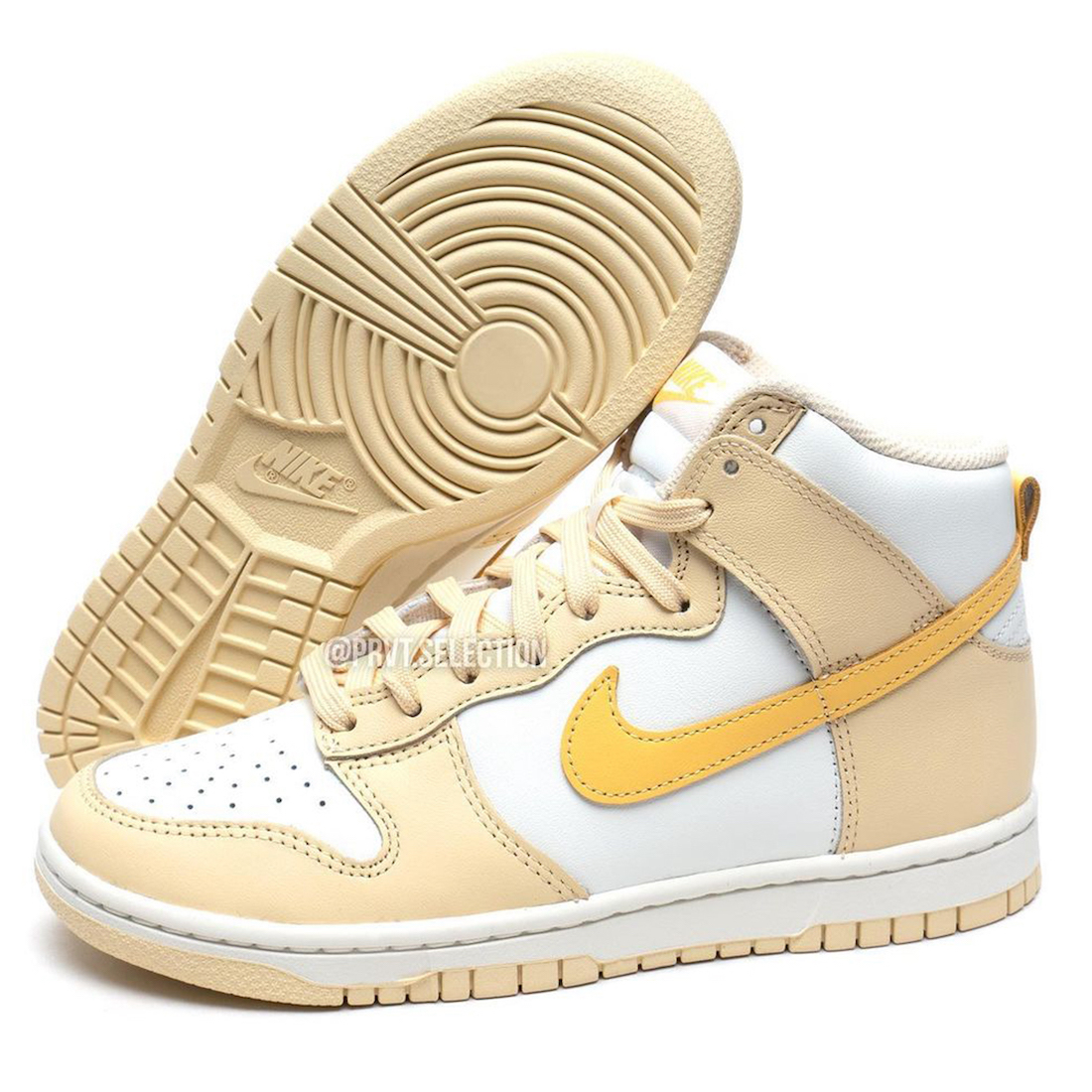 Nike Dunk High Pale Vanilla Topaz Gold Sail DD1869-201 Release Date