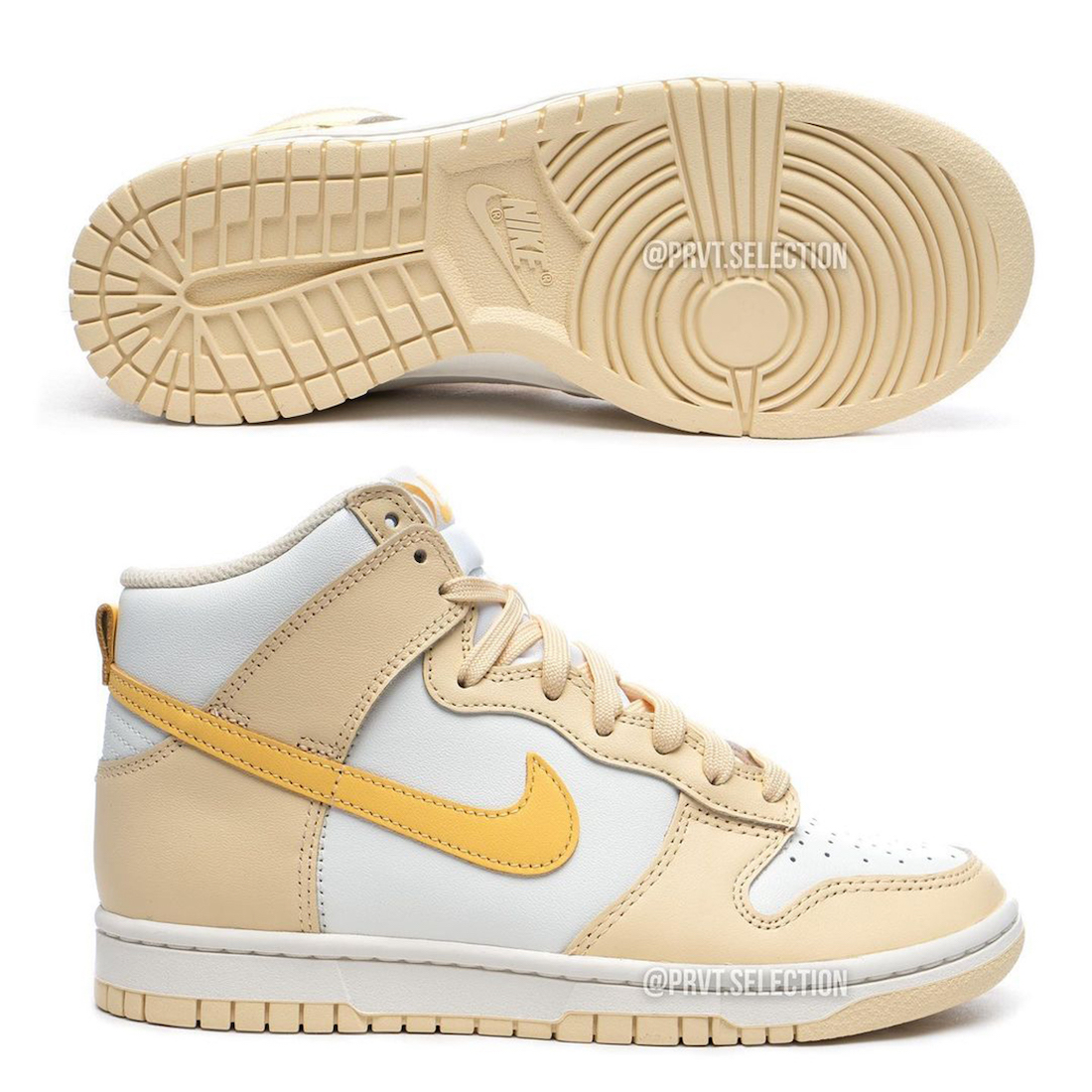 Nike Dunk High Pale Vanilla Topaz Gold Sail DD1869-201 Release Date