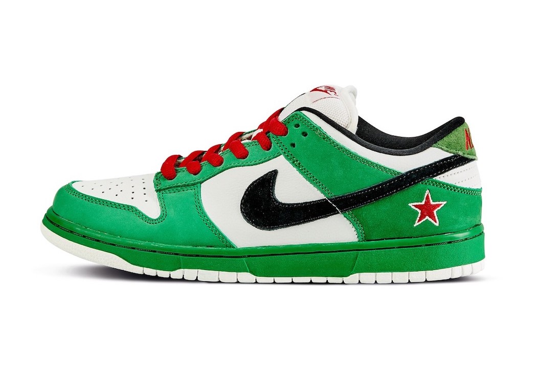 Nike SB Dunk Low Heineken 2023 Release Date On-Feet