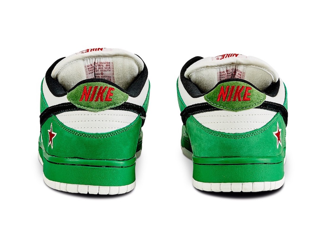 Nike SB Dunk Low Heineken 2023 Release Date On-Feet