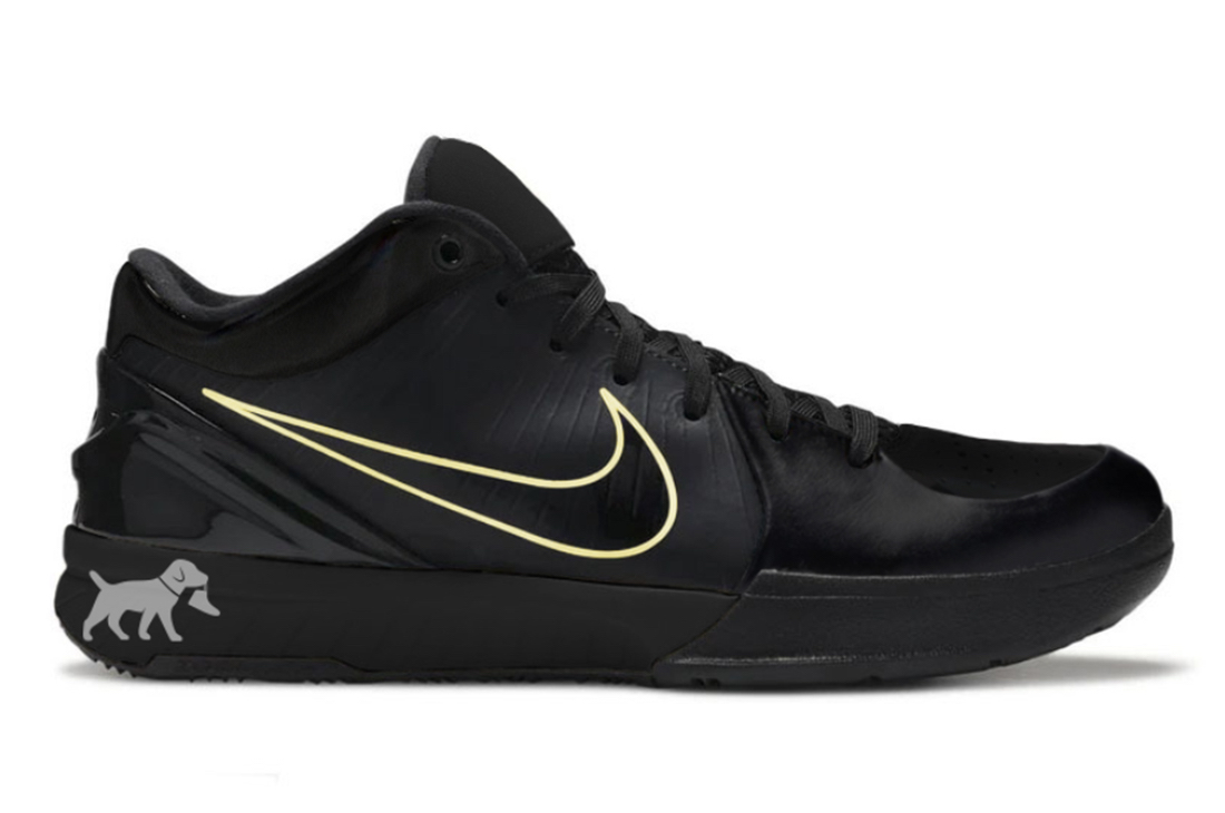 Nike Kobe 4 Protro Black Gold FQ3544-001 Release Date