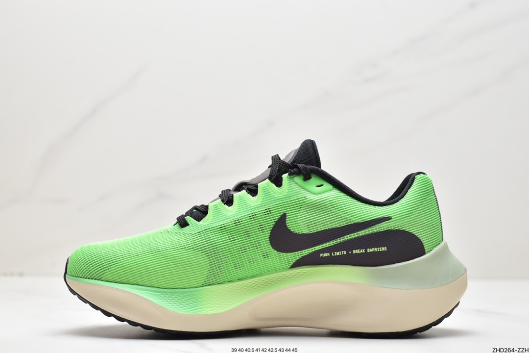 跑步鞋, Zoom, React, Nike Zoom Fly 5, Nike Zoom Fly, NIKE, Flyknit - 耐克 Nike Zoom Fly 5 超弹 透气 轻盈跑步鞋 DZ4783-304