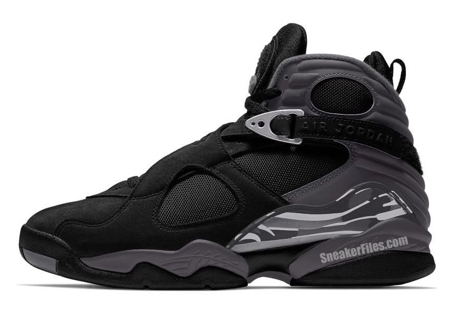 Air Jordan 8 Winterized “Gunsmoke” 11月27日发布