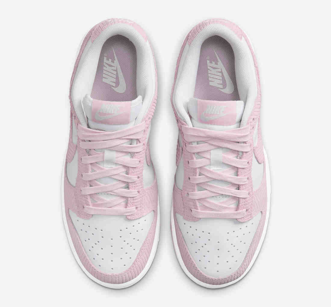 Nike Dunk Low Pink Corduroy FN7167-100