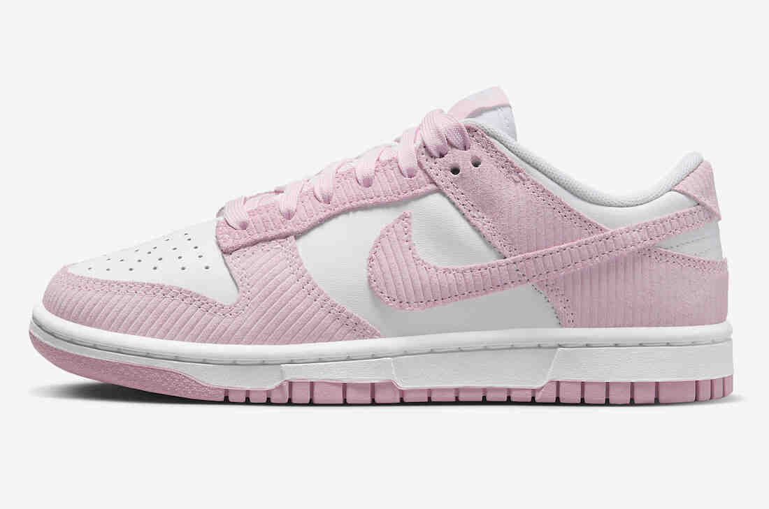 Nike Dunk Low Pink Corduroy FN7167-100