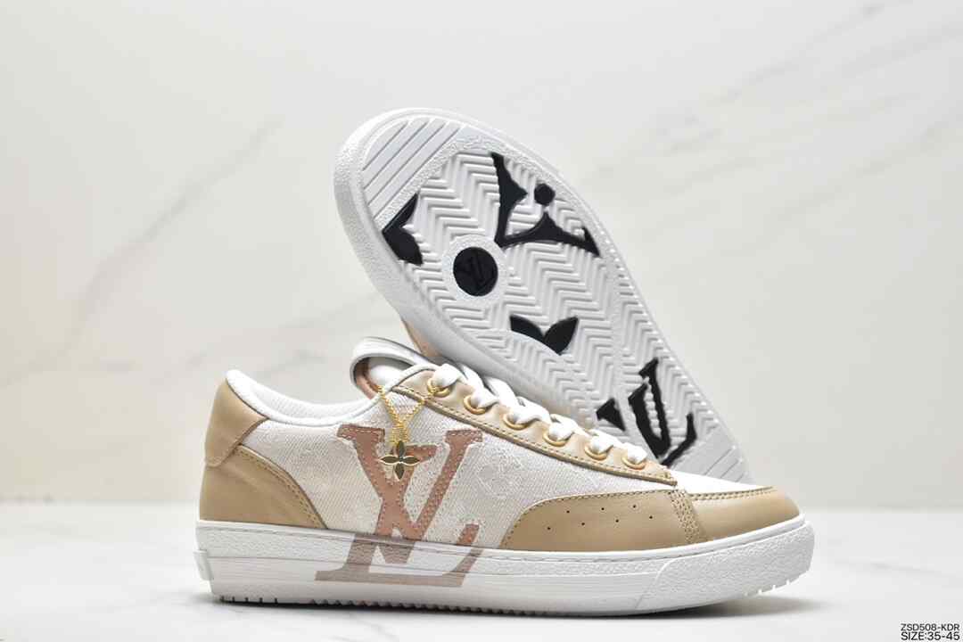 运动鞋, 路易威登, 板鞋, 休闲板鞋, Louis Vuitton ARCHLIGHT SNEAKER, Louis Vuitton, 1AADOW - Louis Vuitton ARCHLIGHT SNEAKER 路易威登 Charlie 轻便防滑 低帮 休闲板鞋 1AADOW